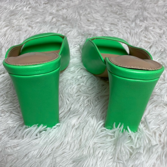 Classy n’ Sassy Neon Green Sandals 💚💚 - Picture 2 of 11